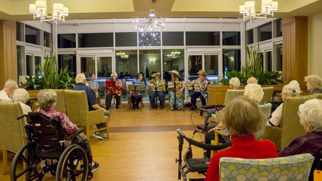 Ukulele Ladies Perform